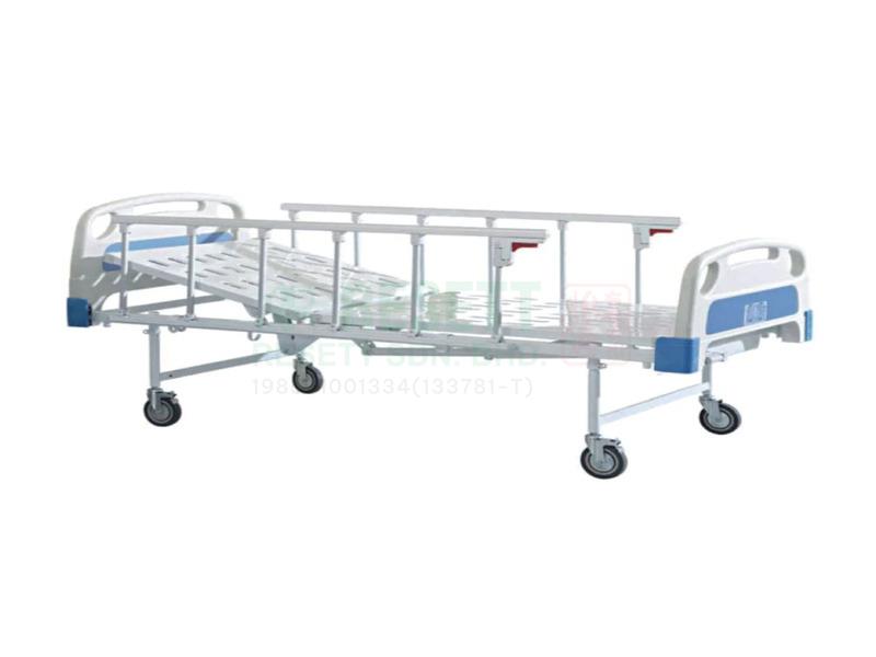 Manual Single-Crank Hospital Bed