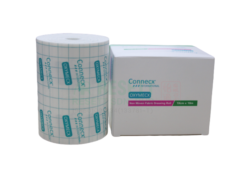 Oxymecx Non Woven Fabric Roll (Equivalent To Hypafix Roll) 10 cm x 10 cm