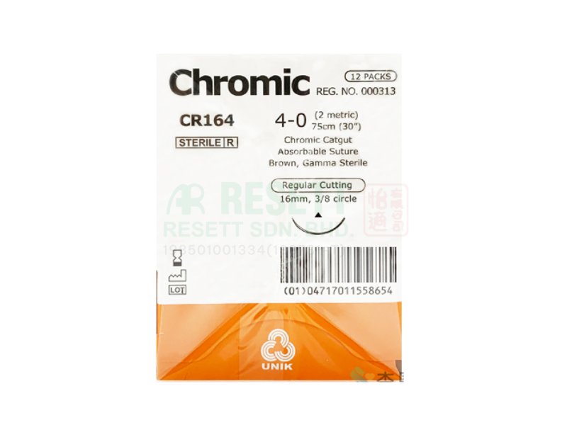 Unik Chromic Catgut With Needle