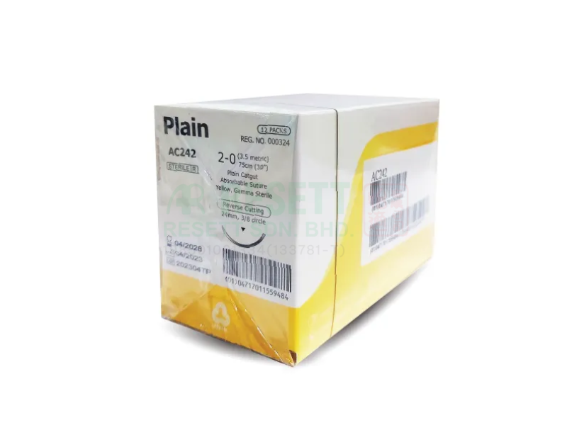 Unik Plain Catgut With Needle