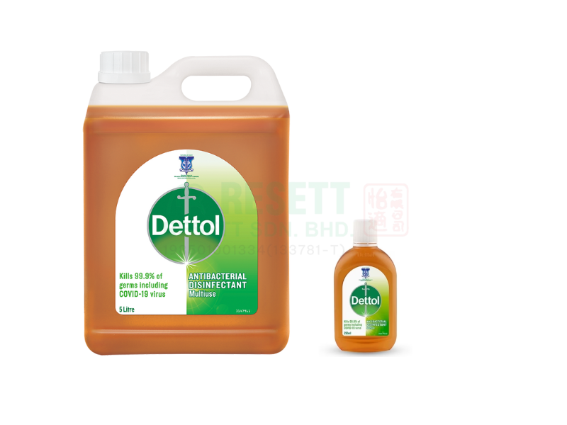 Dettol Antiseptic liquid 5 Liter / 125 ml / 50 ml