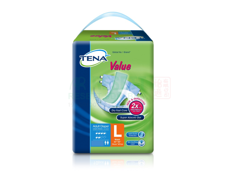 TENA Value Adult Diaper (L)
